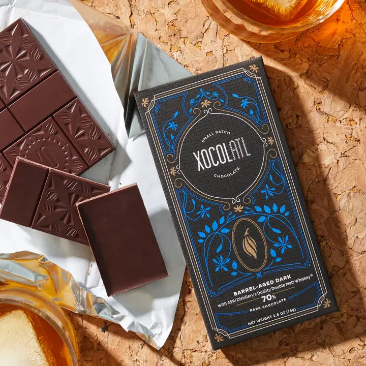 Barrel-Aged Dark Chocolate with ASW Whiskey-0