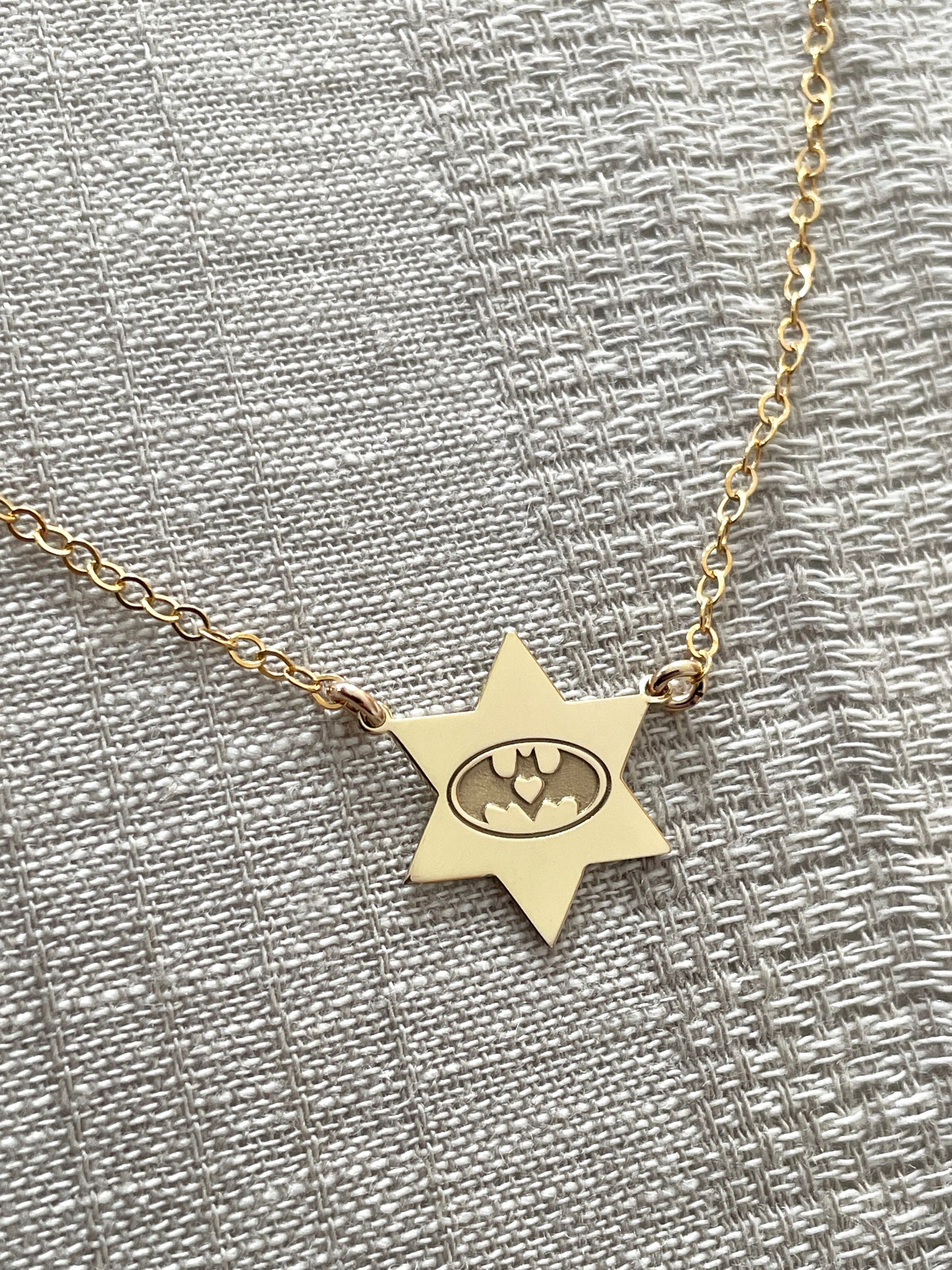 You are in Our Hearts Magen David Classic Necklace