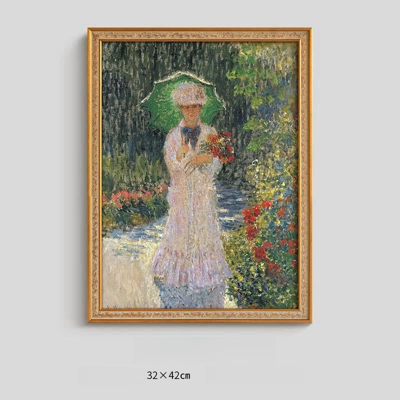 Vintage French Wall Painting Set-5