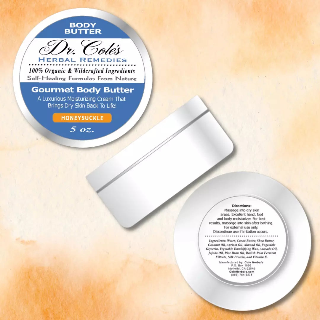 35 - Dr. Cole's Gourmet Body Butter - HONEYSUCKLE-2