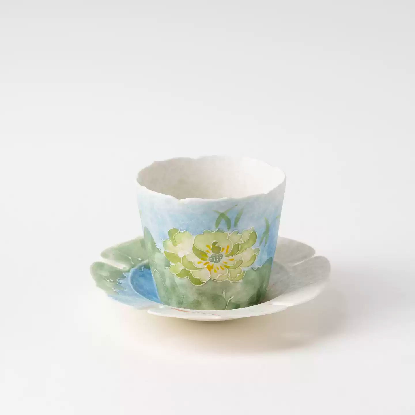 Lotus Ceramic Tea & Coffee Cup Set-1