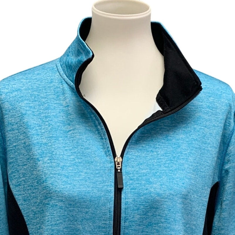 Hand Printed Upcycled Womens Plus Size 1X PRAY Leopard Print Athletic Zip Jacket