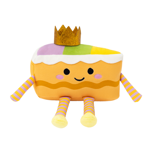 Nola Tawk - King Cake SquishySnuggle Plushie