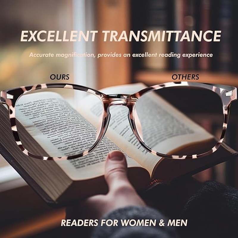 New 4 Pairs Cheers Devices Mens Blue Light Scratch Resistant Reading Eye Glasses