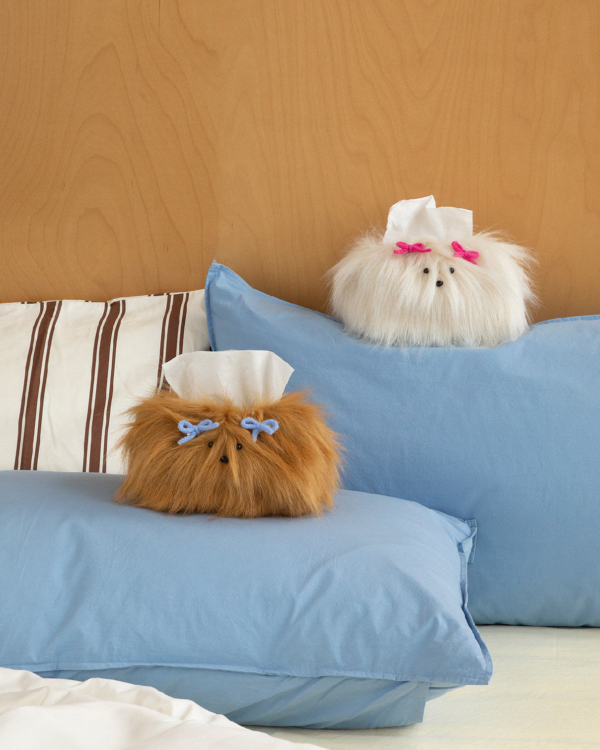 Fluffy Dog Tissue Box Cover-0