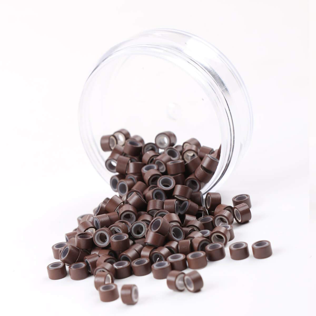 BEAUT MICRO RING WITH SILICONE 5MM (100PCS)