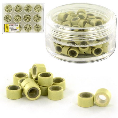 BEAUT MICRO RING WITH SILICONE 5MM (100PCS)