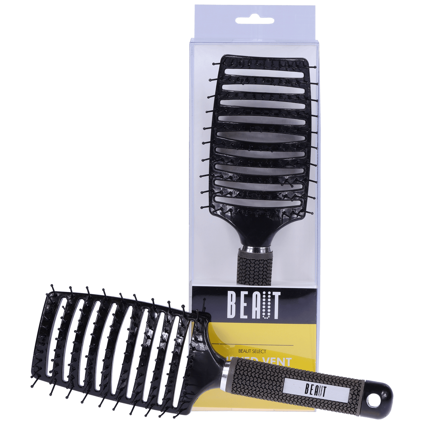 BEAUT SELECT CURVED VENT BRUSH/STYLING BRUSH