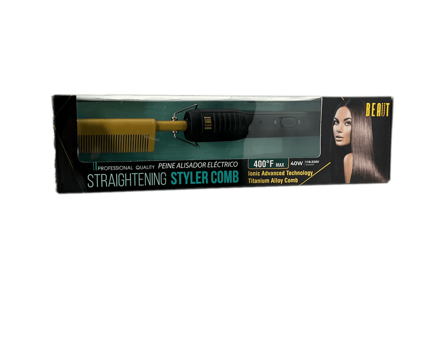 BEAUT  Straightening Styler Comb 400 °F max