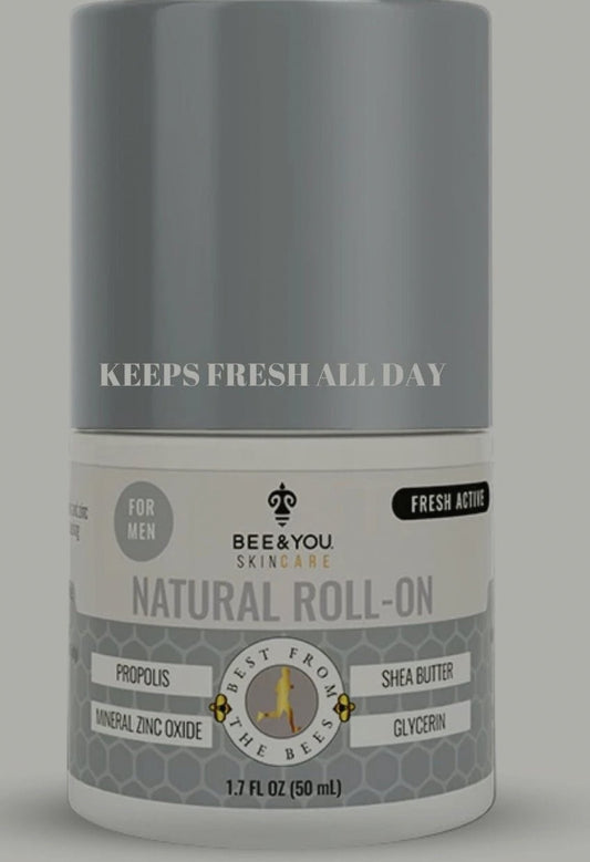 Bee & You 1.7 oz Roll on Deodorant for Men