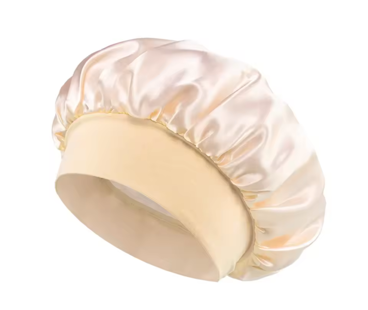 beige satin hair cap bonnet beige satin hair cap bonnet beige satin hair cap bonnet beige satin hair cap bonnet beige satin hair cap bonnet