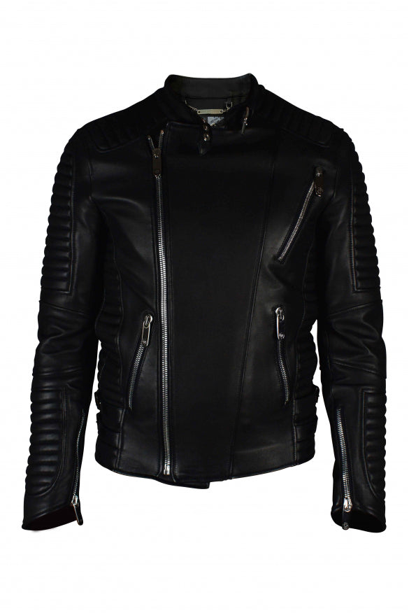 Philipp Plein Men Biker Jacket