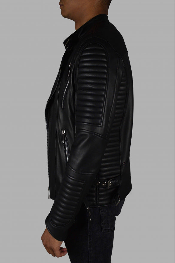 Philipp Plein Men Biker Jacket