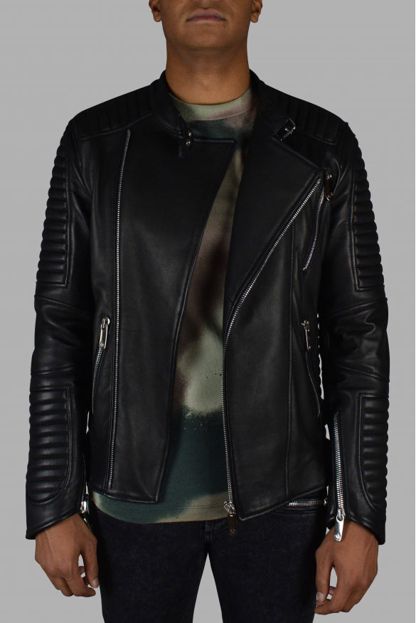 Philipp Plein Men Biker Jacket