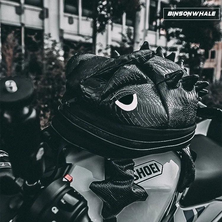 BINSONWHALE™ 4-in-1 LED Lizard Backpack/Tank Bag/Tail Bag/Helmet Bag