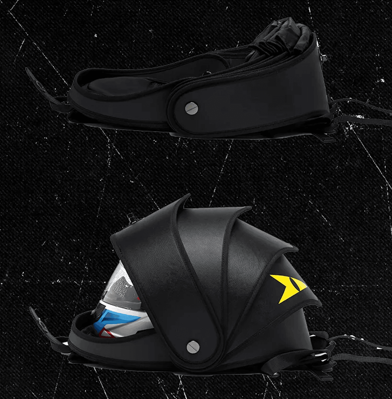 BINSONWHALE™ Devil-Eye Mootrcycle Helmet Backpack