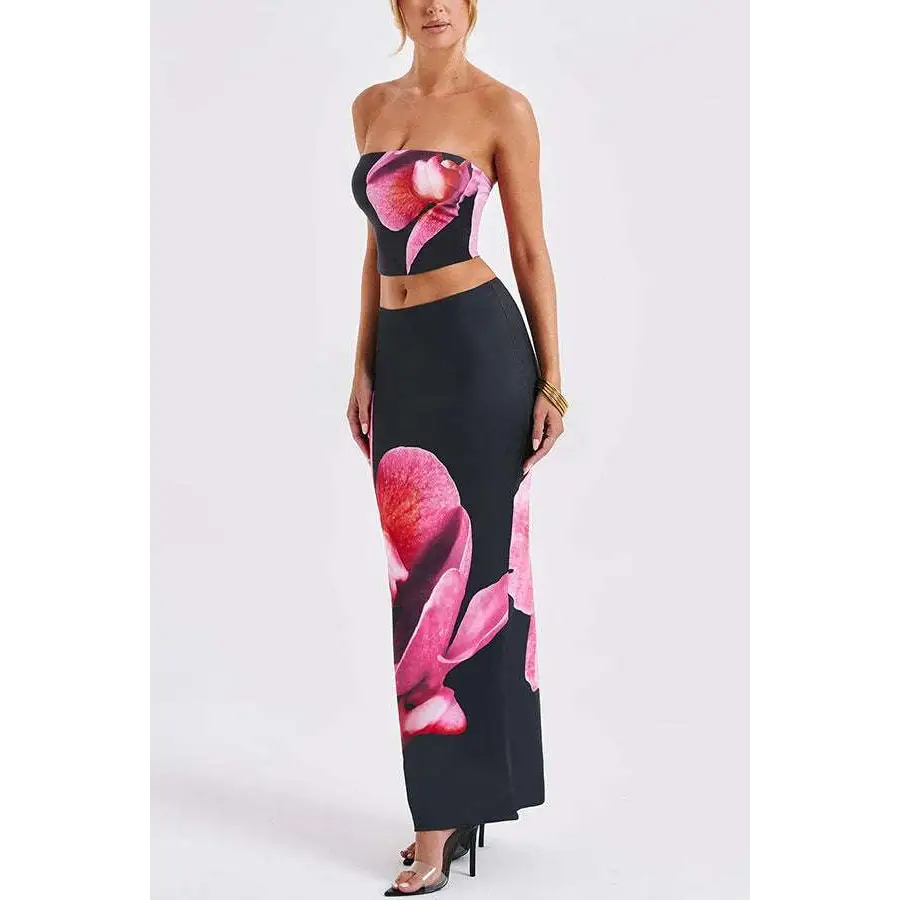 Black Orchid Fashion Vacation Women’s Skirt Set