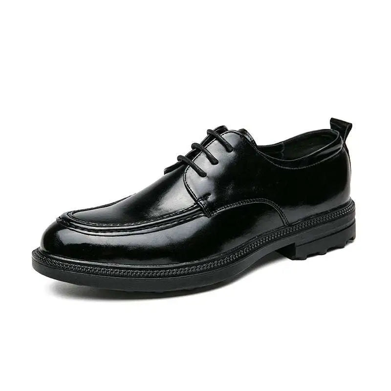 Black Patent Horsebit Loafers Male Fashion Formal Wear