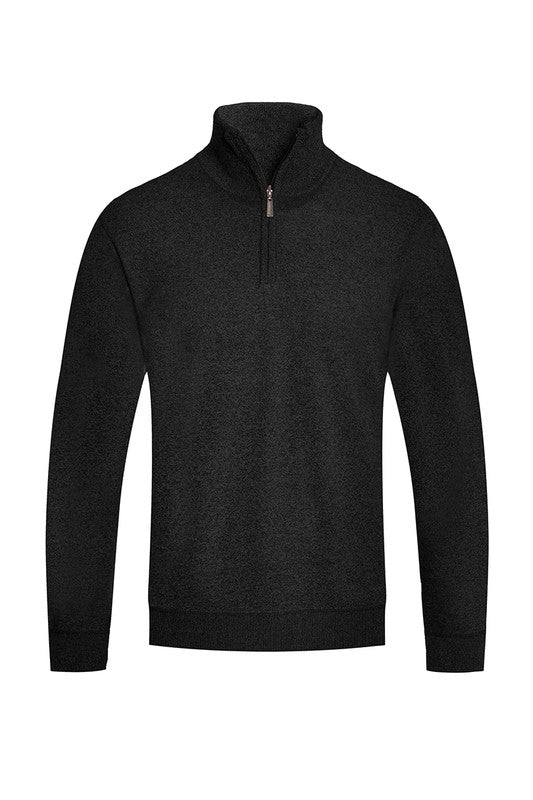 black Maroon Men's Quarter Zip Sweater
Knit Sweater
Standard Pockets
Collar and Cuffs
Regular Fit
Model is 5'11 wearing a Large


Men's Quarter Zip Sweater color options: White, Brown, Maroon, Black, Grey, Navy Blue and Charcoal colors ~*
Made In: Imported