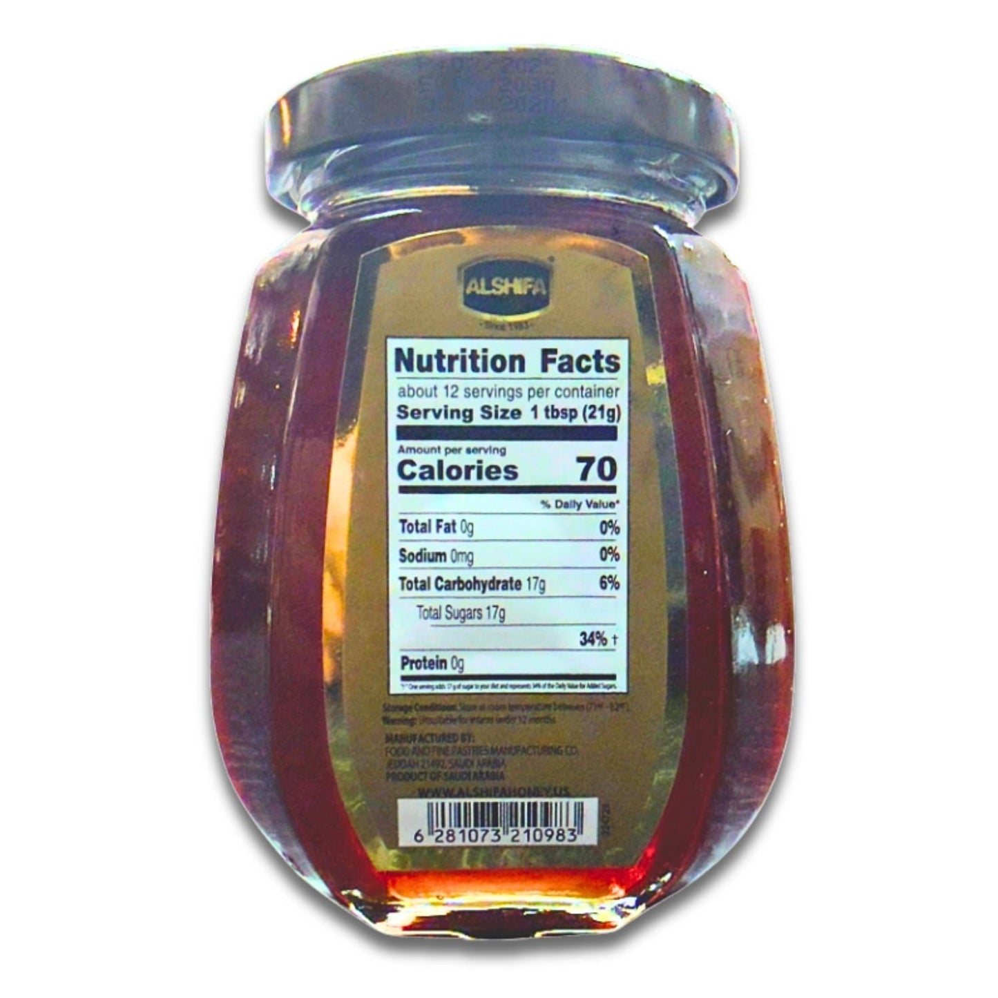 Alshifa Honey – Black Forest Honey 250g Pure Natural