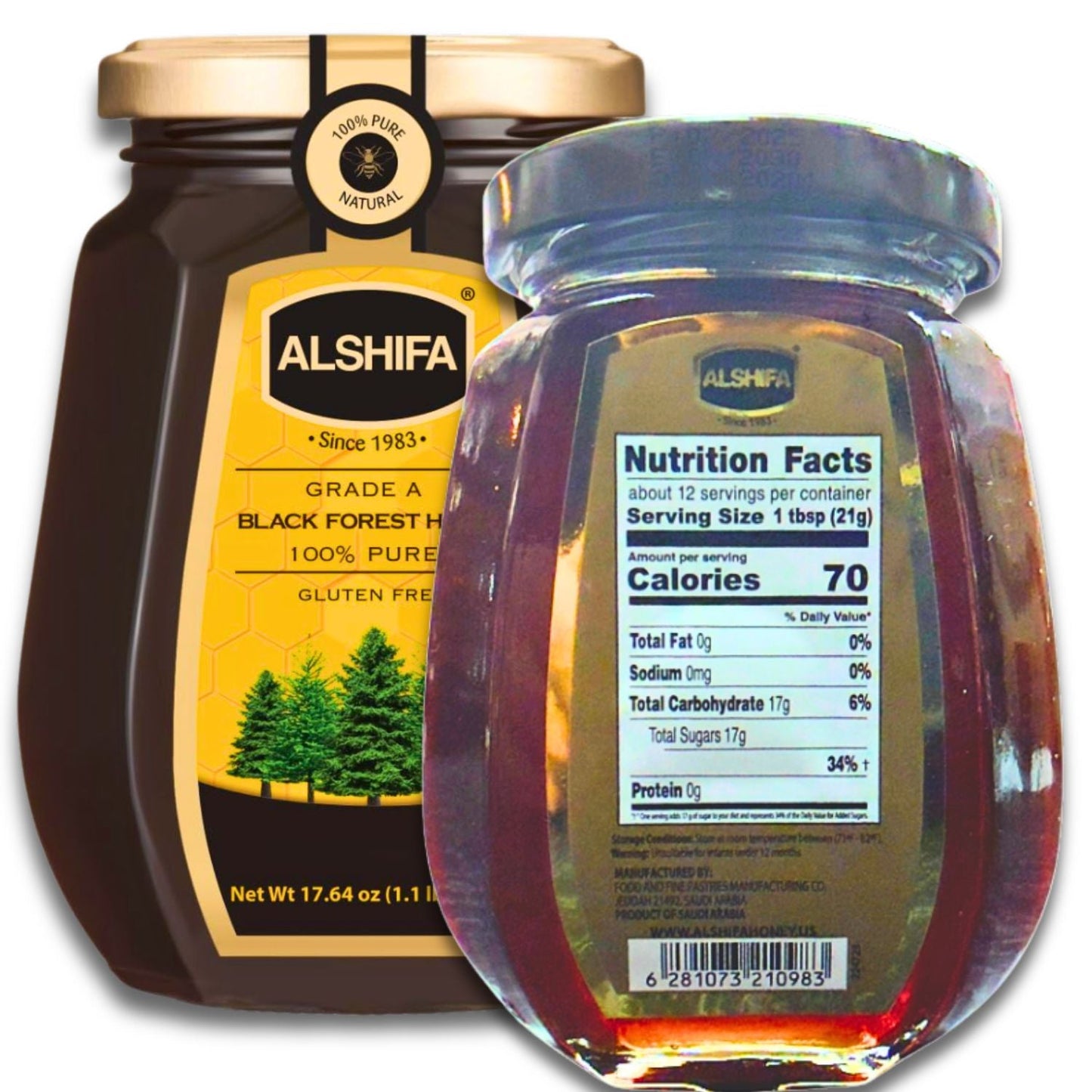 Alshifa Honey – Black Forest Honey 250g Pure Natural
