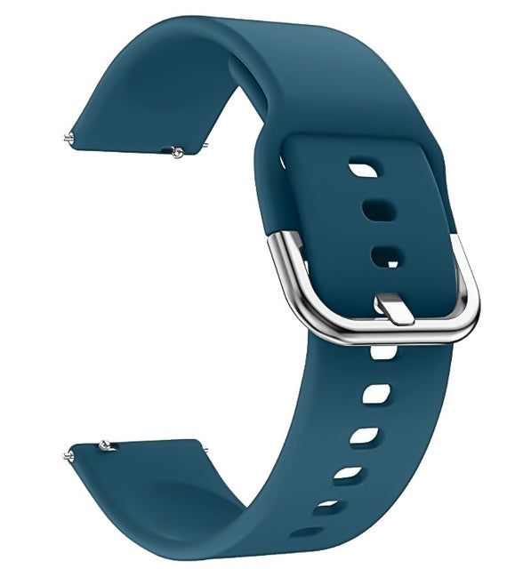 blue rubber watch band band for smartwatch