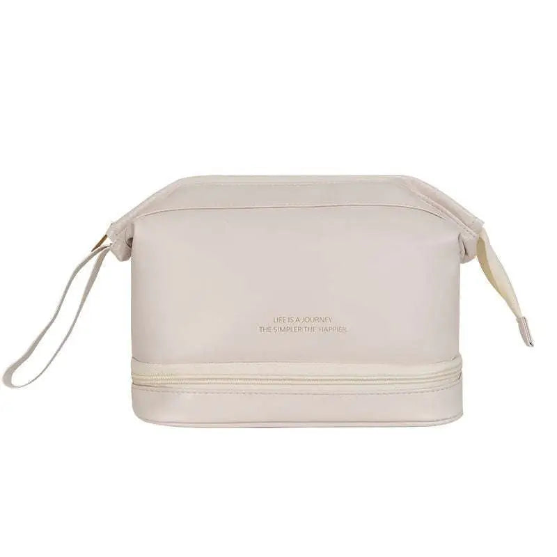 Blush Pink Large Capacity Travel Cosmetic Bag