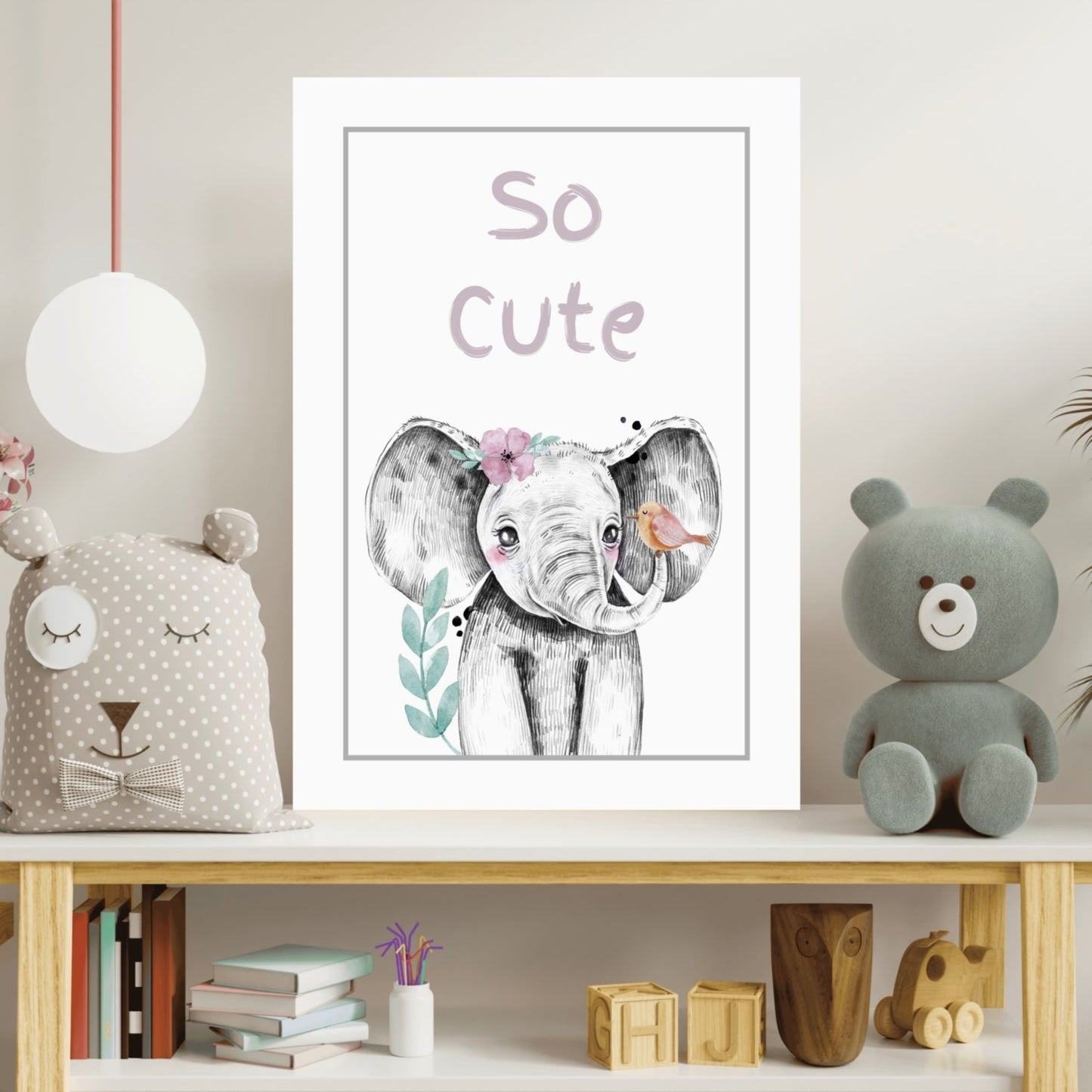 So Cute Aluminum Print