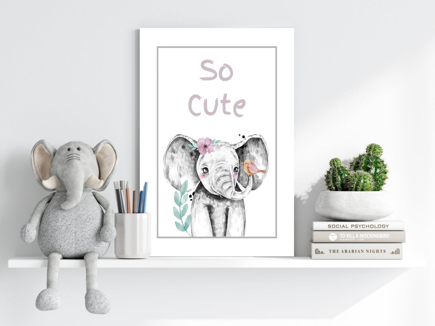 So Cute Aluminum Print