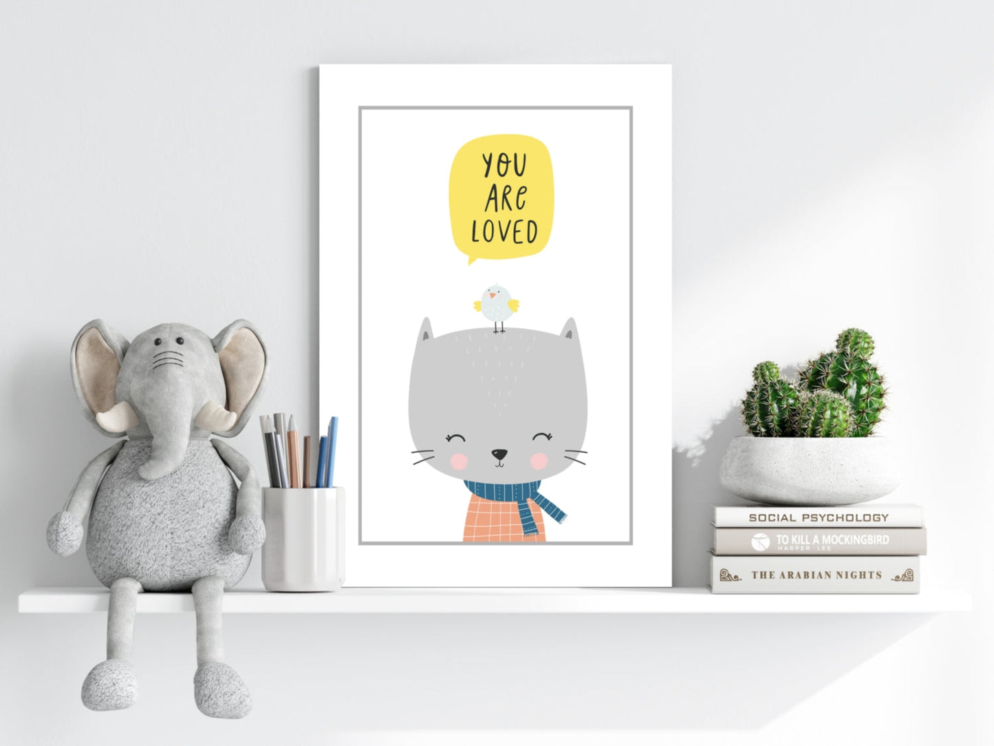 You Are Loved Aluminum Print