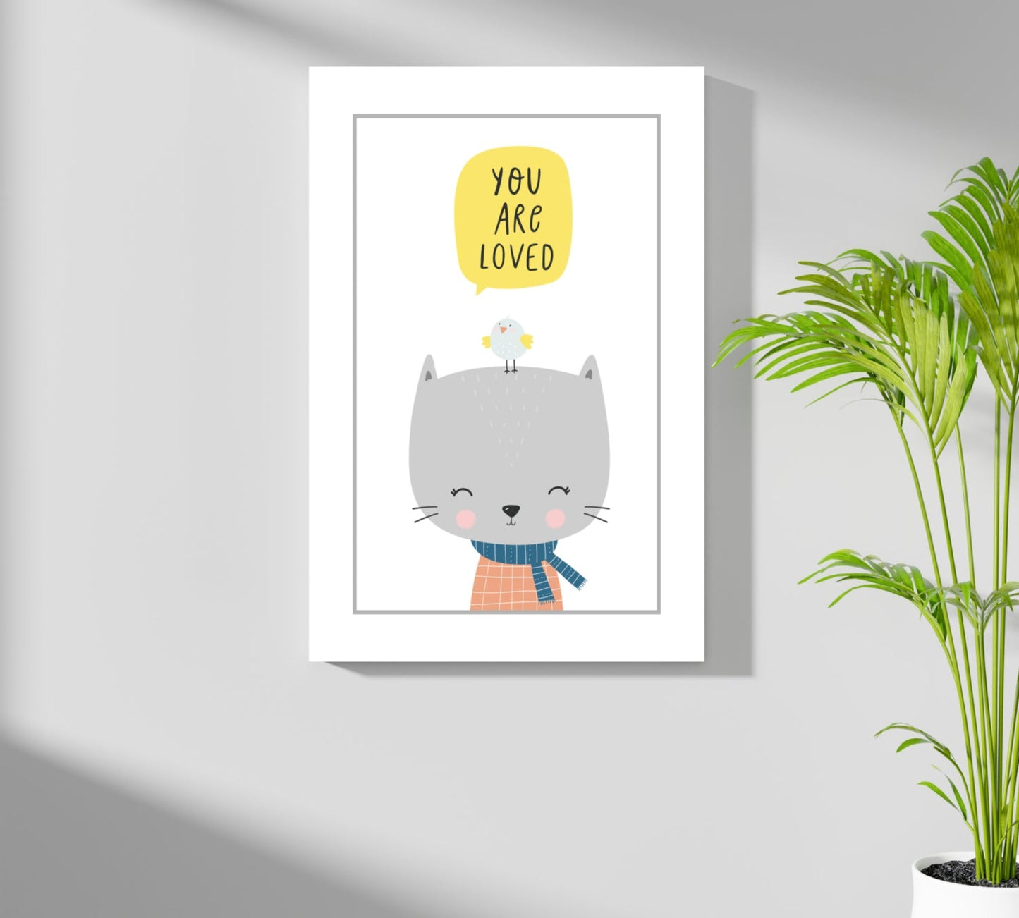 You Are Loved Aluminum Print