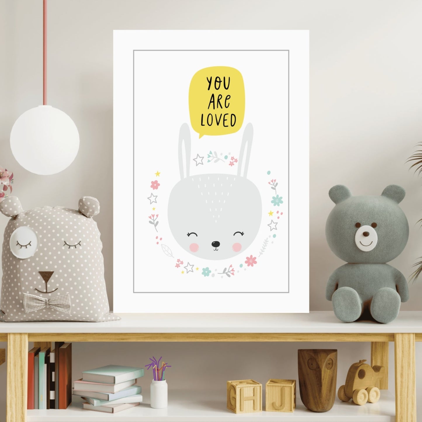 You Are Loved Aluminum Print