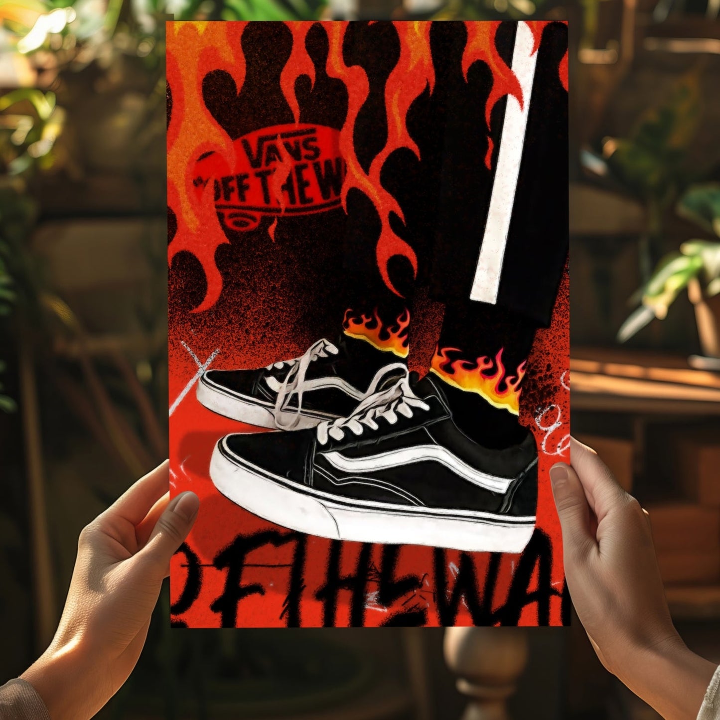 Sneakers Aluminum Print