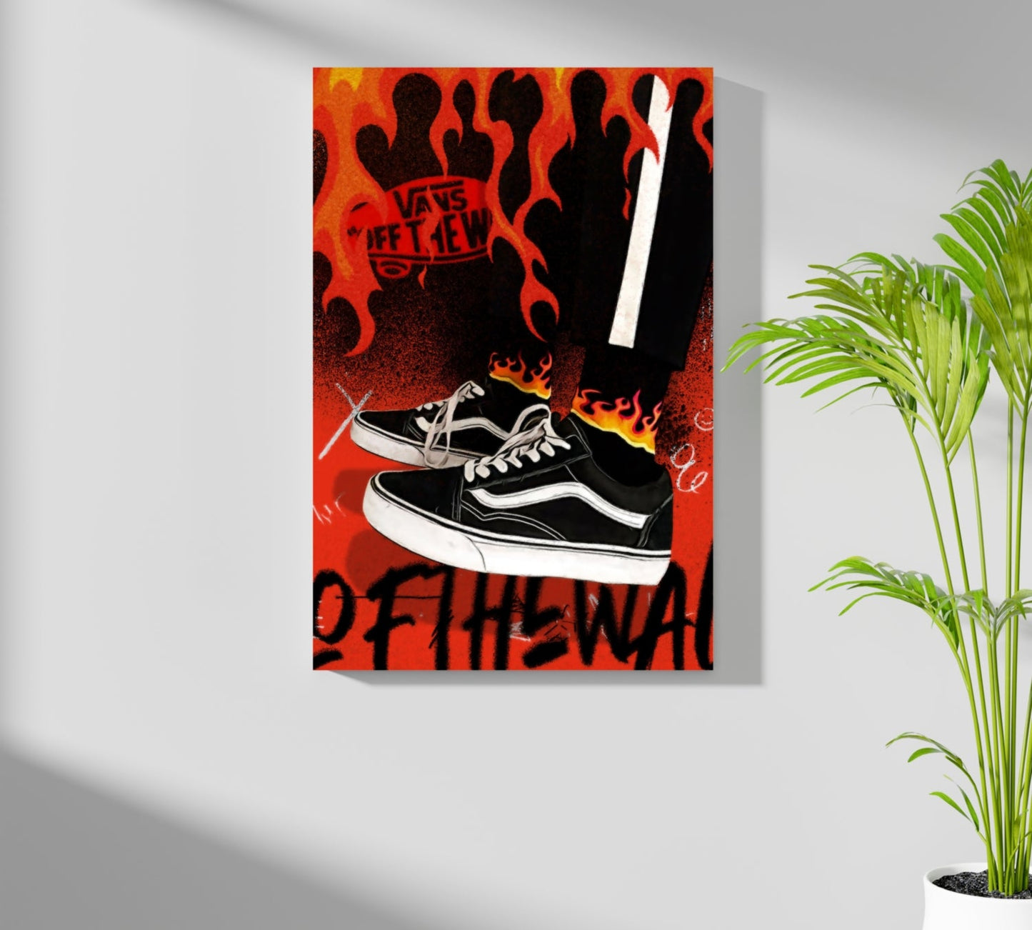 Sneakers Aluminum Print