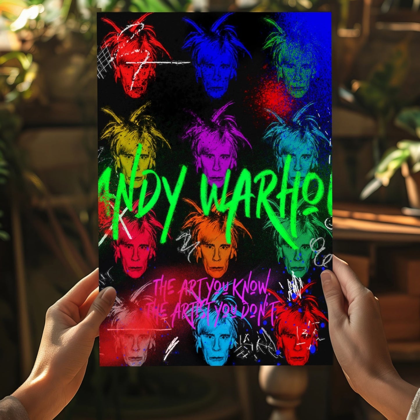 Andy Warhol Aluminum Print