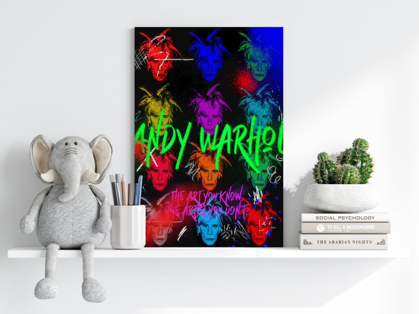 Andy Warhol Aluminum Print