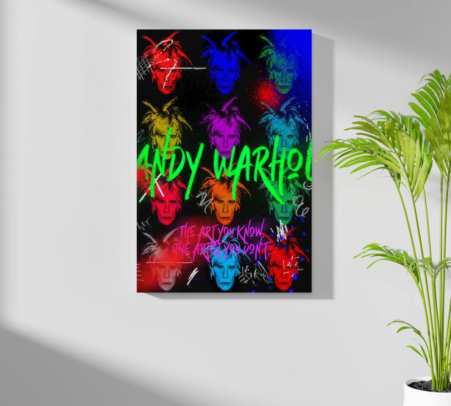 Andy Warhol Aluminum Print