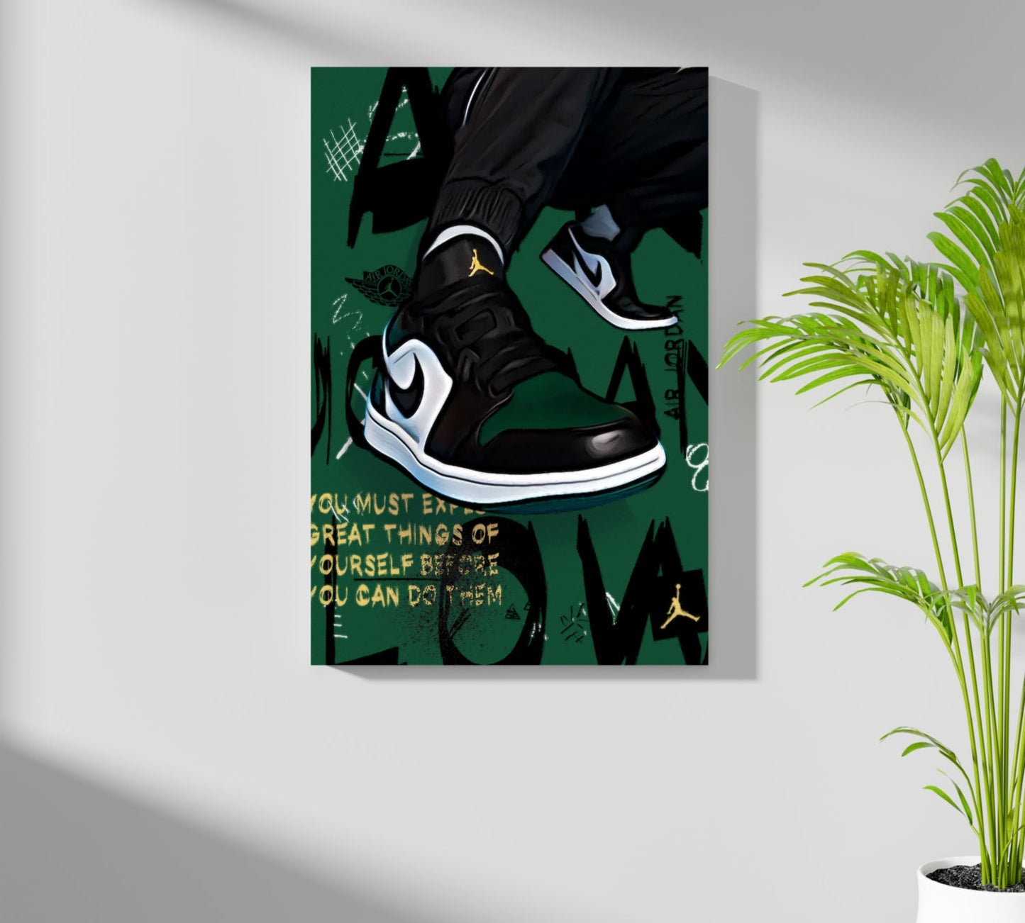 Air Aluminum Print