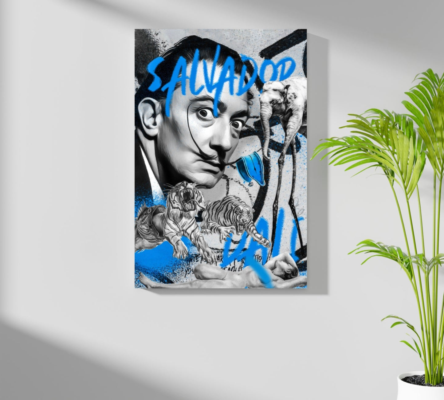 Salvador Dali Aluminum Print
