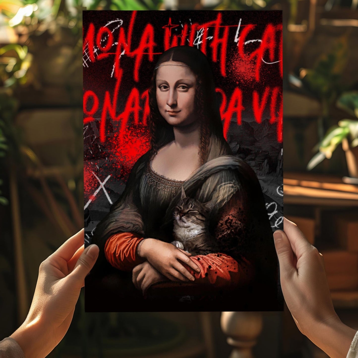 Mona Lisa Aluminum Print