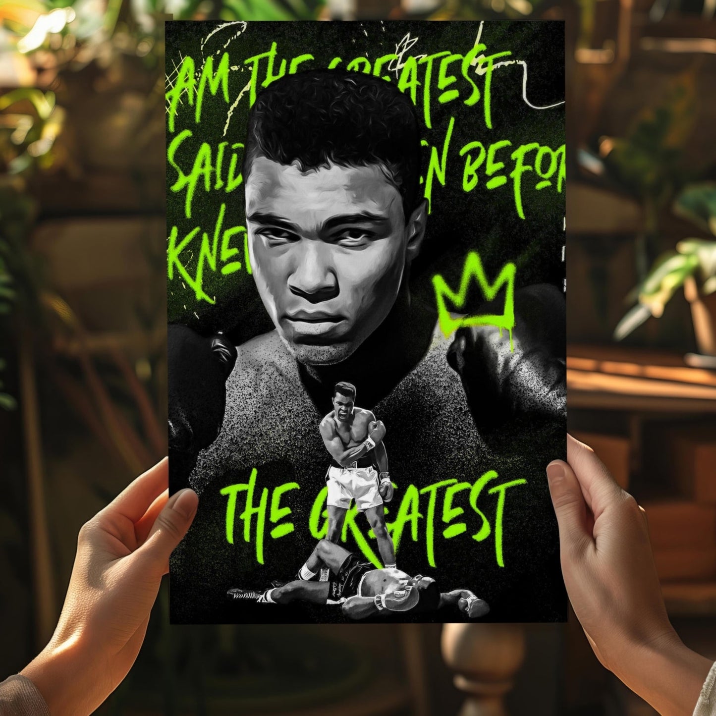 Muhammad Ali Aluminum Print