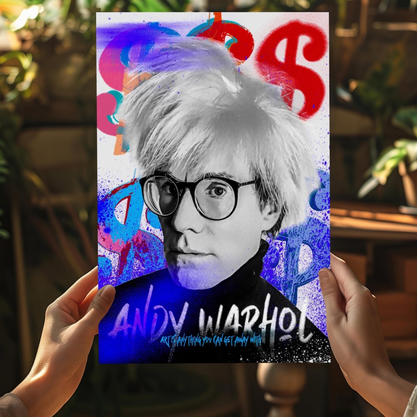 Andy Warhol Aluminum Print