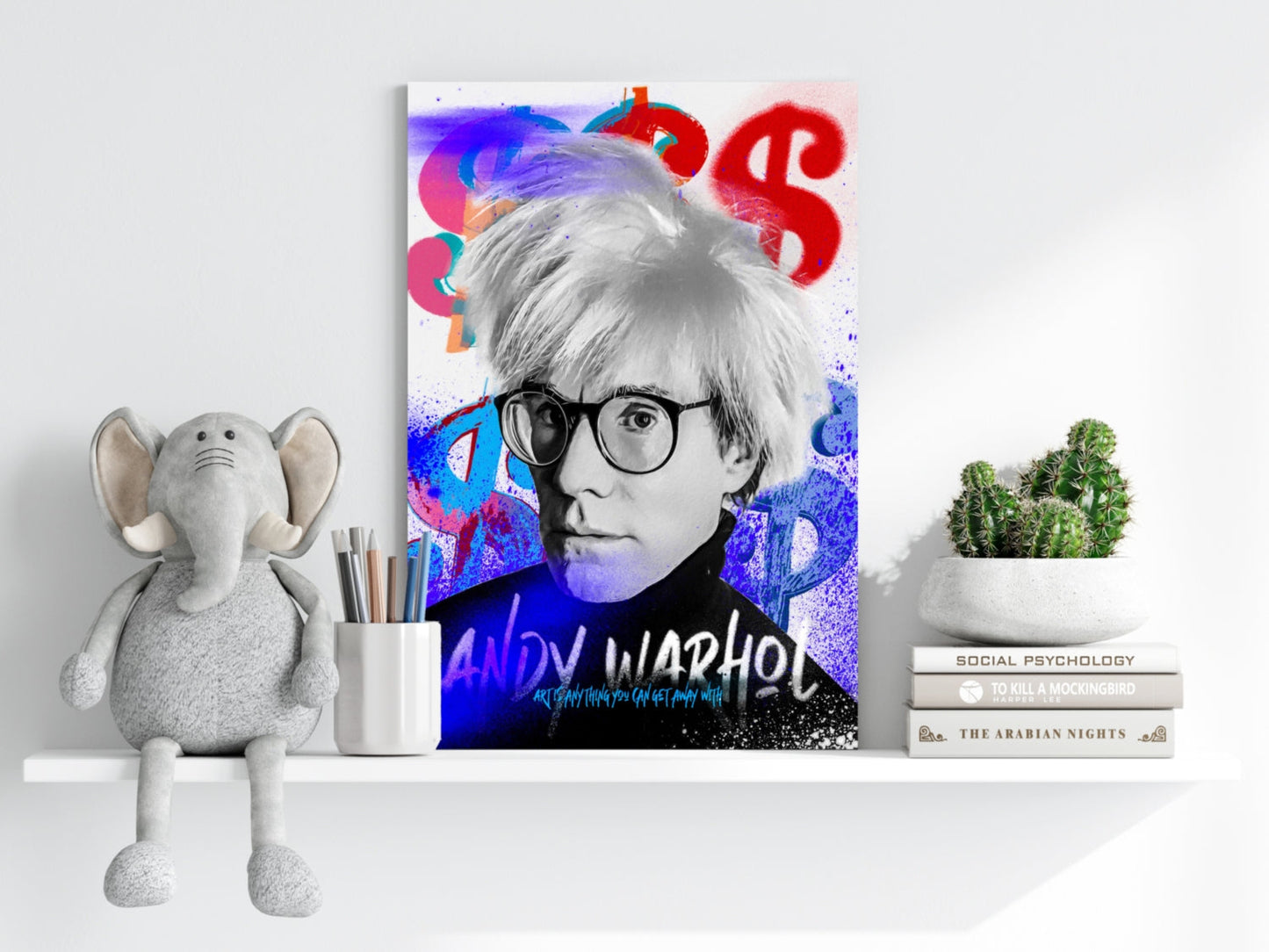 Andy Warhol Aluminum Print