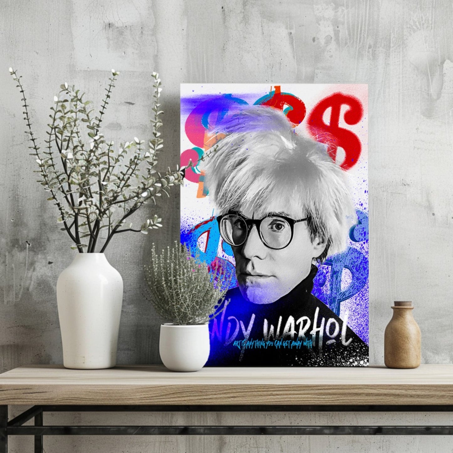Andy Warhol Aluminum Print