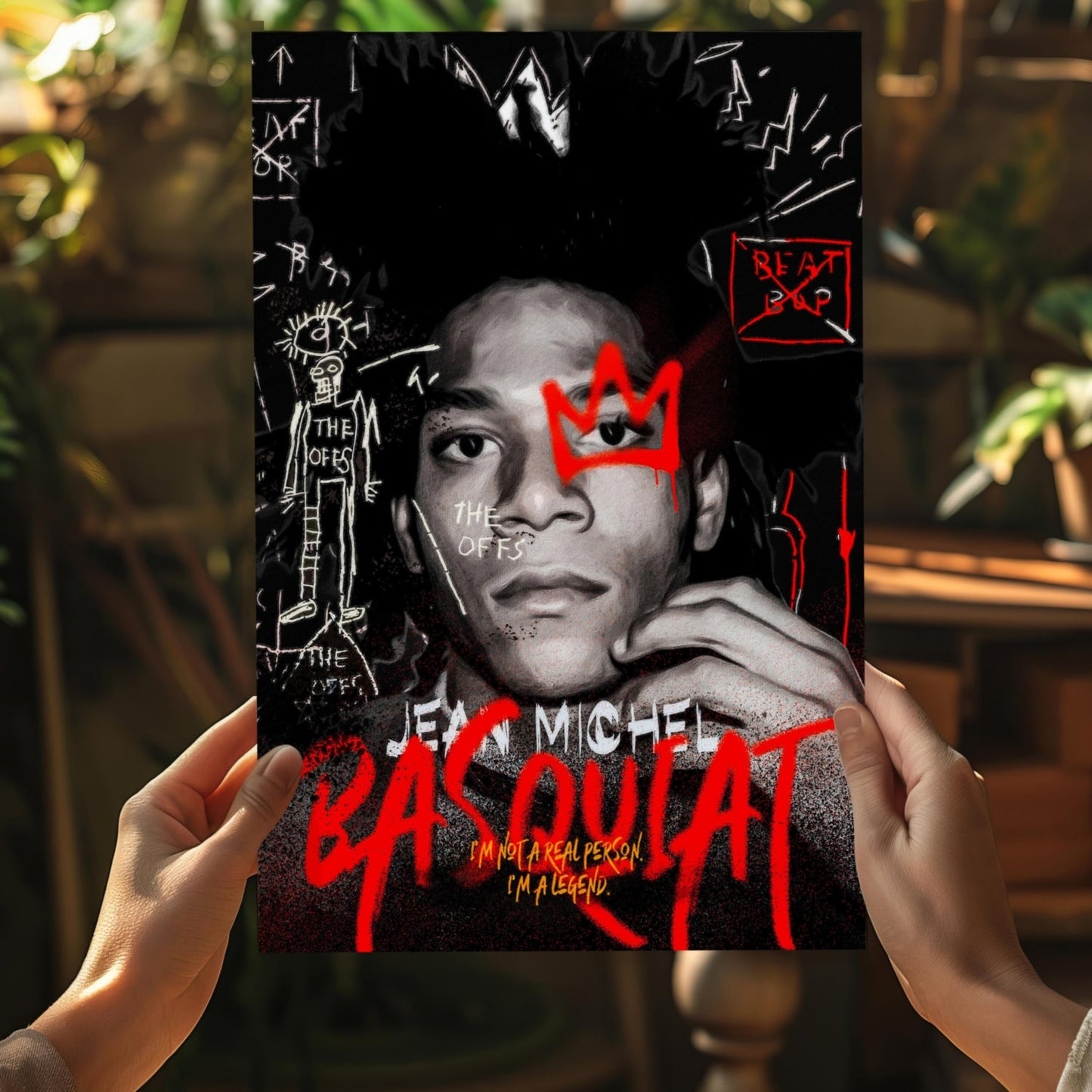 Basquiat Aluminum Print