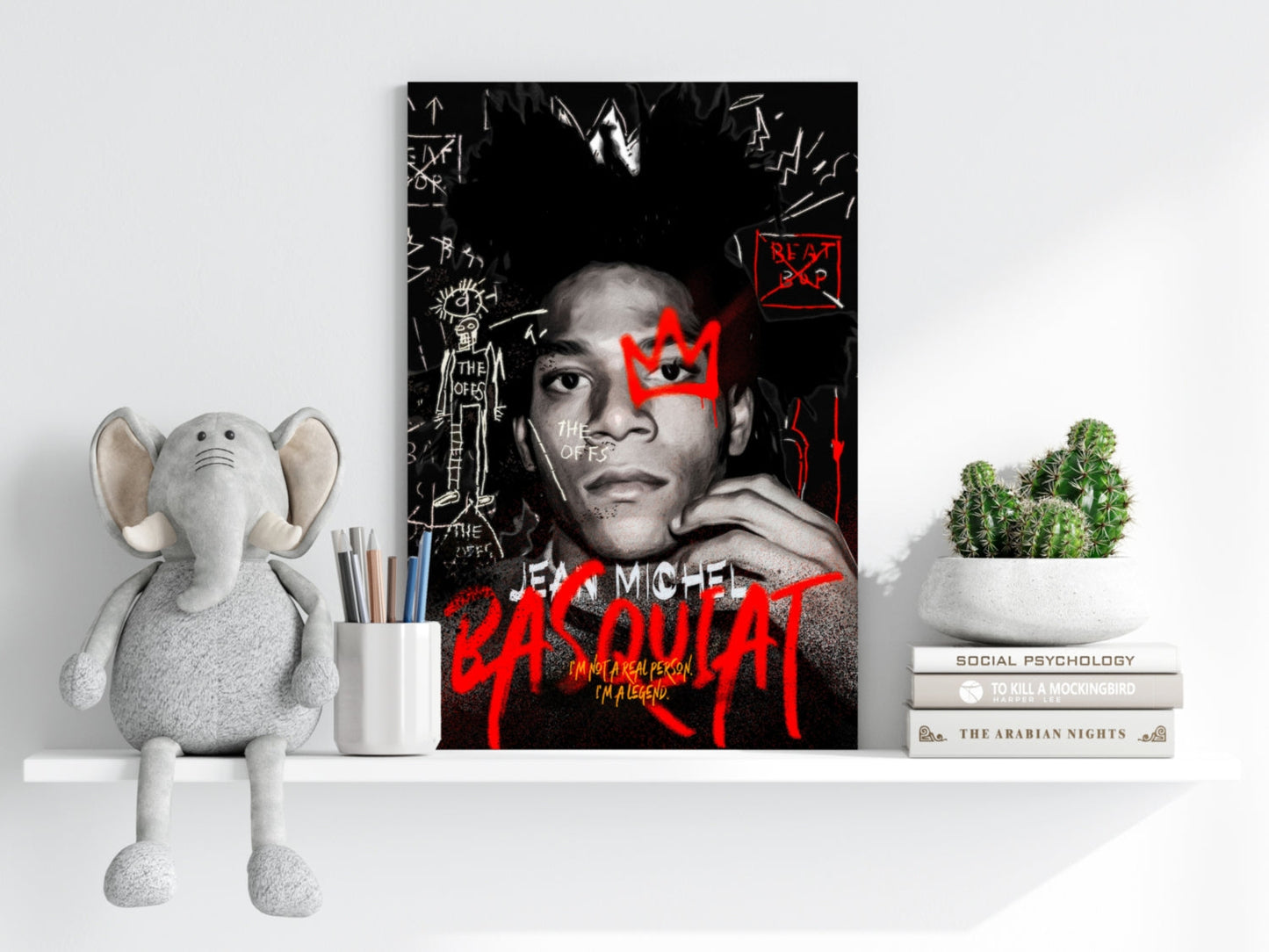 Basquiat Aluminum Print