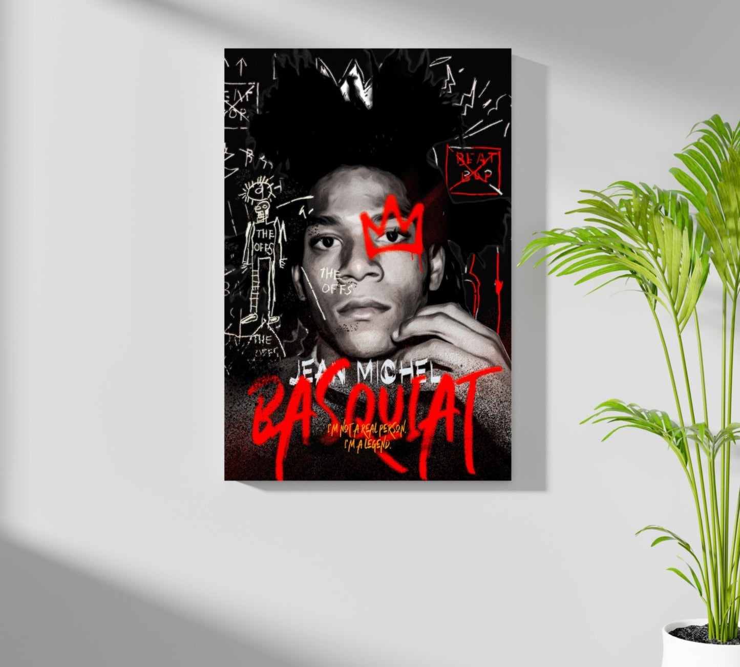 Basquiat Aluminum Print