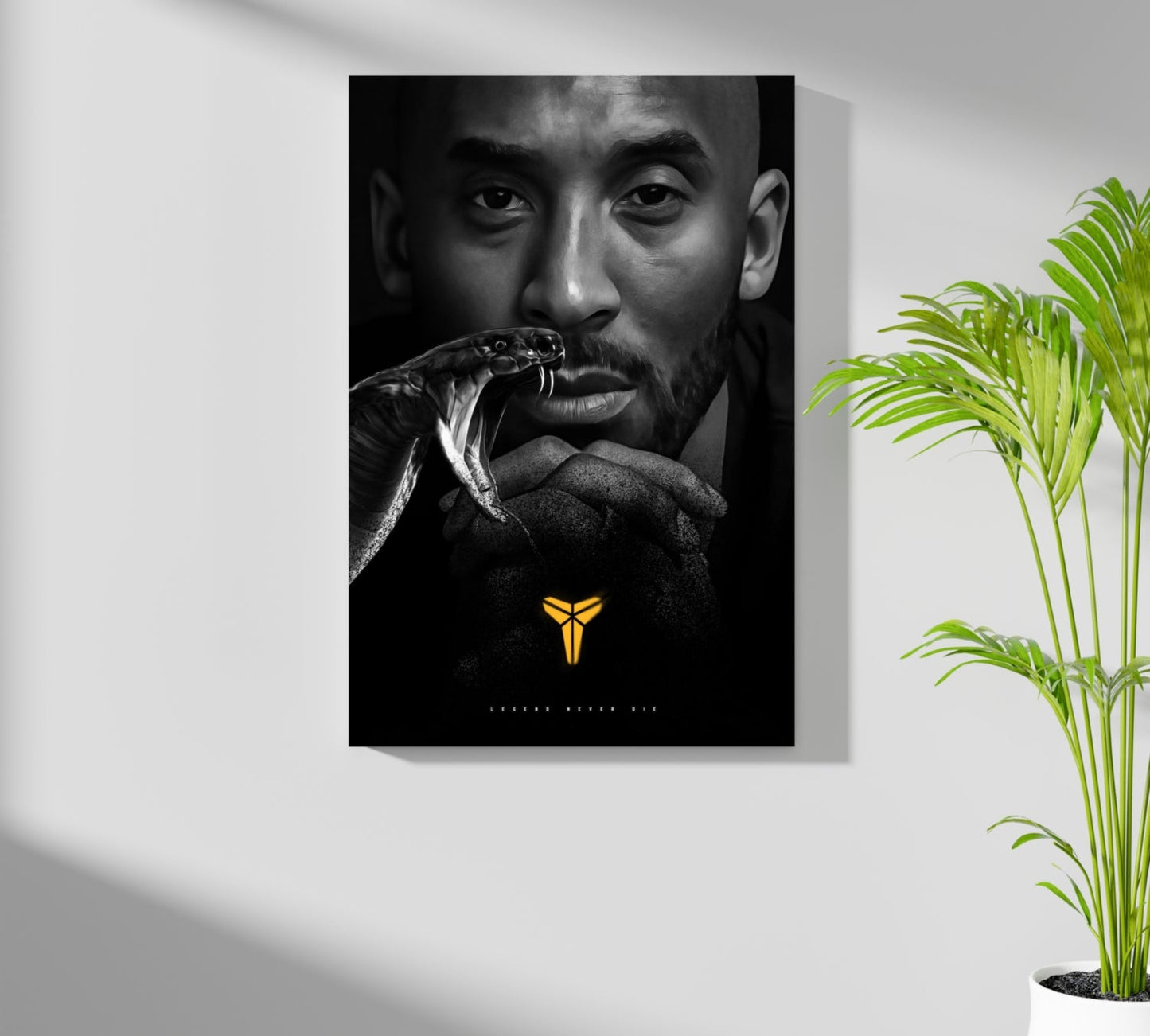 Kobe Bryant Aluminum Print