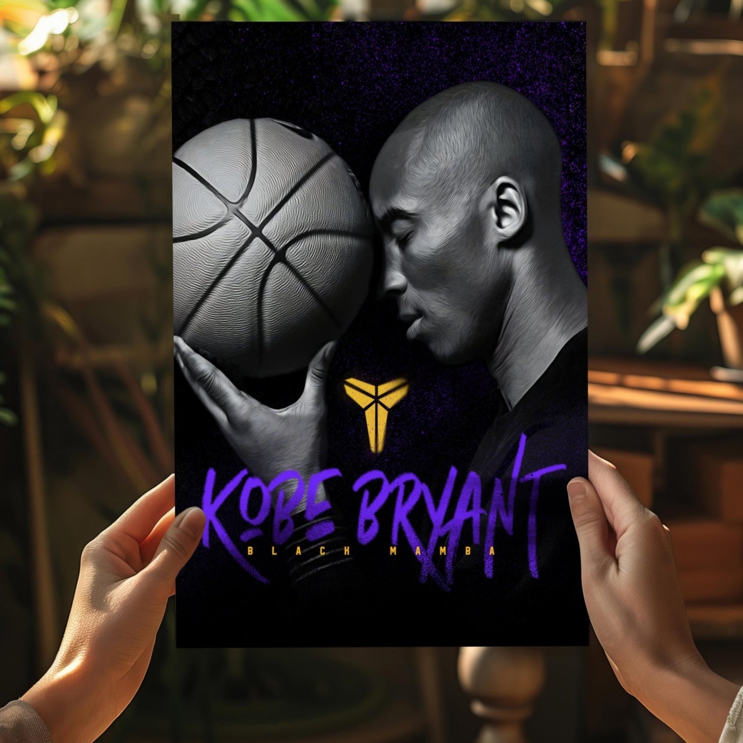 Kobe Bryant Aluminum Print