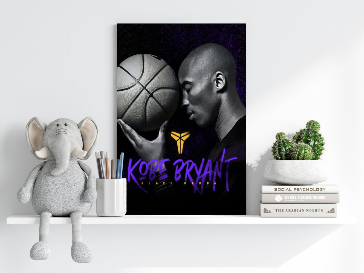Kobe Bryant Aluminum Print